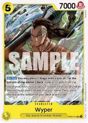 Carte One Piece Wyper OP06-114 UC