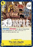 Carte One Piece The Ark Maxim OP06-117 C