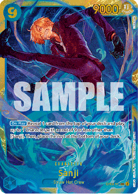 Carte One Piece Sanji OP06-119 SEC