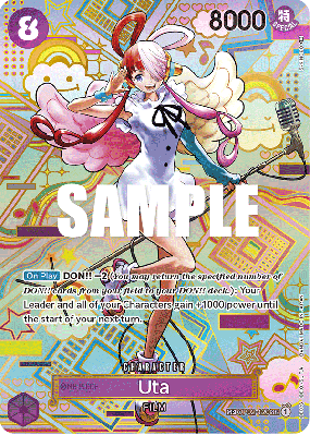 Carte One Piece Uta OP02-120 SP CARD