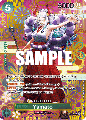 Carte One Piece Yamato OP01-121 SP CARD