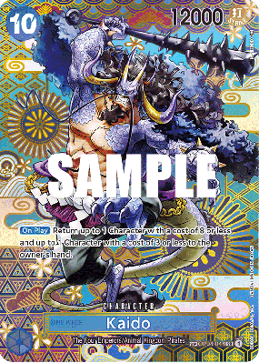 Carte One Piece Kaido OP04-044 SP CARD