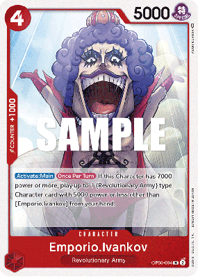 Carte One Piece Emporio Ivankov OP05-004 UC