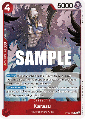 Carte One Piece Karasu OP05-005 R
