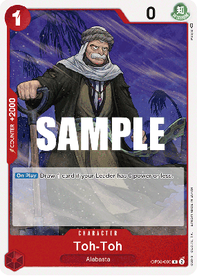 Carte One Piece Toh-Toh OP05-009 C