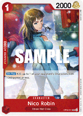 Carte One Piece Nico Robin OP05-010 UC