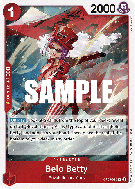 Carte One Piece Belo Betty OP05-015 R