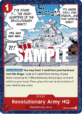 Carte One Piece Revolutionary Army HQ OP05-021 UC