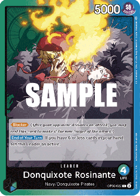 Carte One Piece Donquixote Rosinante OP05-022 L