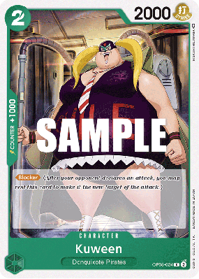 Carte One Piece Kuween OP05-024 C