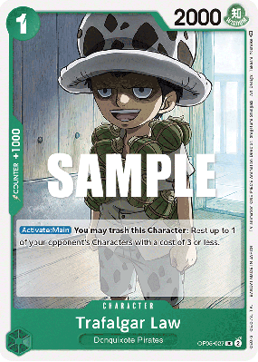 Carte One Piece Trafalgar Law OP05-027 UC