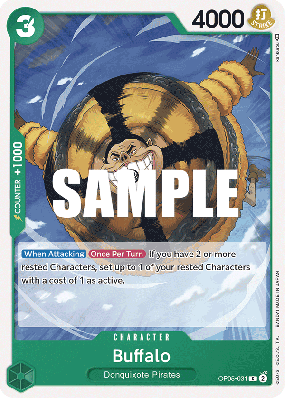 Carte One Piece Buffalo OP05-031 C