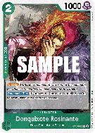 Carte One Piece Donquixote Rosinante OP05-030 R