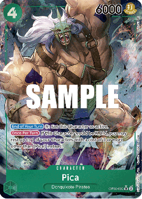 Carte One Piece Pica OP05-032 SR ALT ART