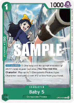 Carte One Piece Baby 5 OP05-033 C