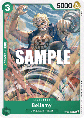 Carte One Piece Bellamy OP05-035 C