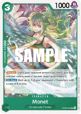 Carte One Piece Monet OP05-036 UC