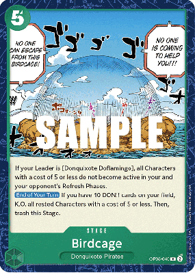 Carte One Piece Birdcage OP05-040 C