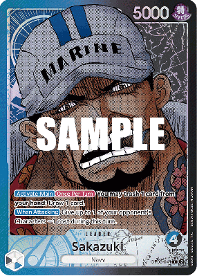 Carte One Piece Sakazuki OP05-041 L ALT ART