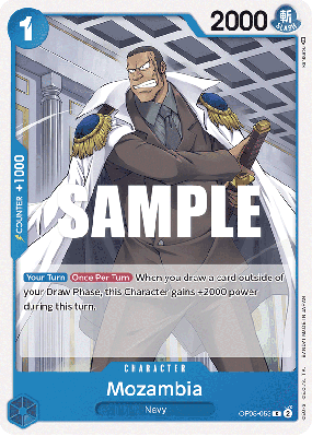 Carte One Piece Mozambia OP05-053 C