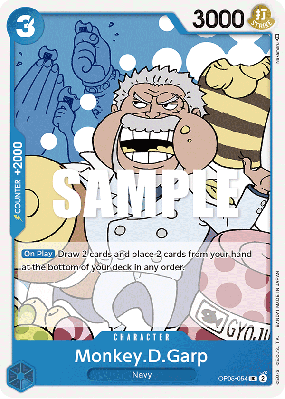 Carte One Piece Monkey D. Garp OP05-054 UC