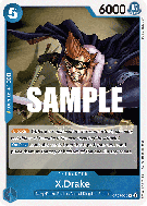 Carte One Piece X. Drake OP05-055 R