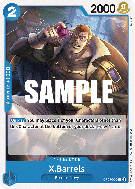 Carte One Piece X. Barrels OP05-056 C