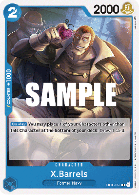 Carte One Piece X. Barrels OP05-056 C