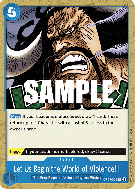 Carte One Piece Let Us Begin the World of Violence!!! OP05-059 UC