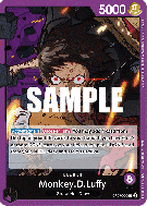 Carte One Piece Monkey D. Luffy OP05-060 L