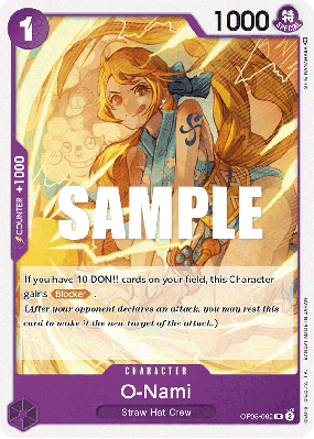 Carte One Piece O-Nami OP05-062 UC