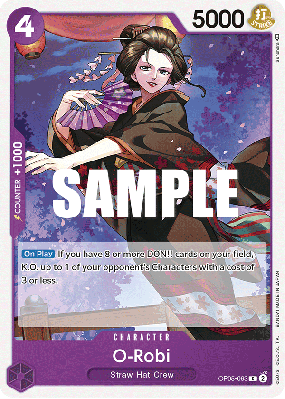 Carte One Piece O-Robi OP05-063 C