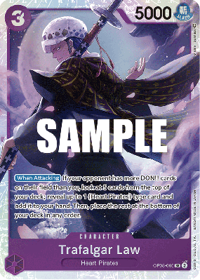 Carte One Piece Trafalgar Law OP05-069 SR
