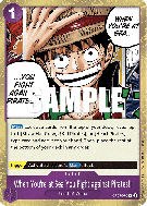 Carte One Piece When You're at Sea You Fight against Pirates!! OP05-076 R