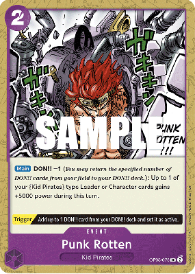 Carte One Piece Punk Rotten OP05-078 UC