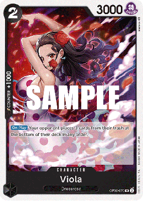 Carte One Piece Viola OP05-079 UC