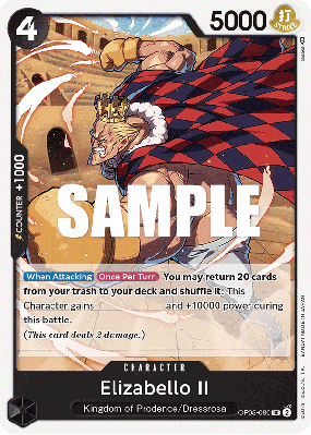 Carte One Piece Elizabello II OP05-080 UC