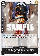 Carte One Piece One-Legged Toy Soldier OP05-081 UC