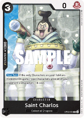 Carte One Piece Saint Charlos OP05-084 C