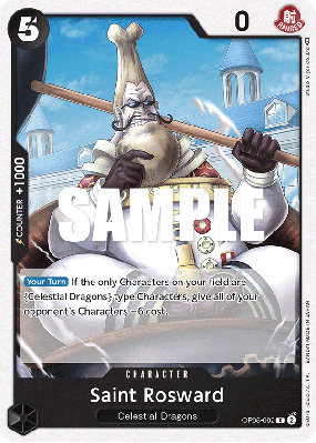 Carte One Piece Saint Rosward OP05-092 C