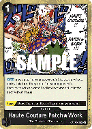 Carte One Piece Haute Couture Patch★Work OP05-094 R
