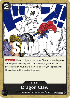 Carte One Piece Dragon Claw OP05-095 C
