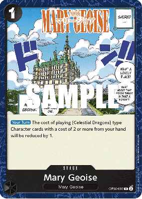 Carte One Piece Mary Geoise OP05-097 C