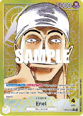 Carte One Piece Enel OP05-098 L ALT ART