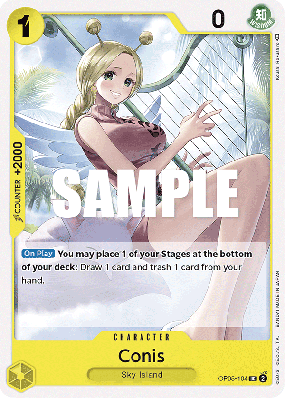 Carte One Piece Conis OP05-104 UC
