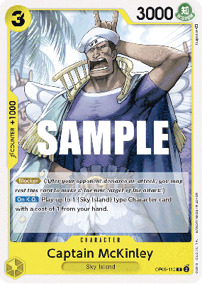 Carte One Piece Captain McKinley OP05-112 C