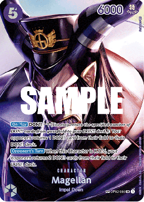Carte One Piece Magellan OP02-085 SP CARD