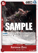 Carte One Piece Roronoa Zoro OP04-015 R
