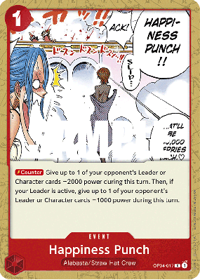 Carte One Piece Happiness Punch OP04-017 C