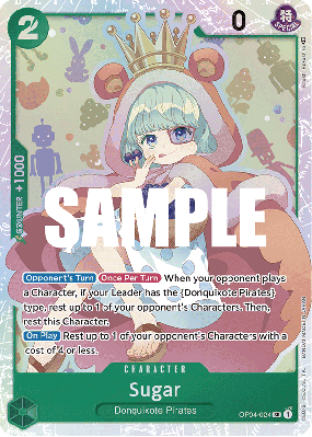 Carte One Piece Sugar OP04-024 SR